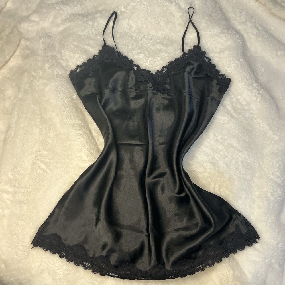 Vintage Black Lace Top